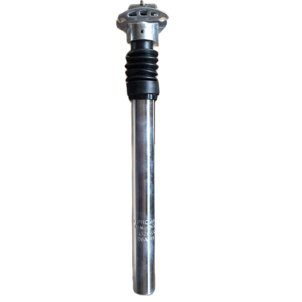 Zoom 27.2*300Mm 26.0*300Mm Fiets Demping Zadelpen Fietsen Zadelpen Shock Absorberen Zadelpen Buis mtb Racefiets Onderdelen: 27.2x300 silver