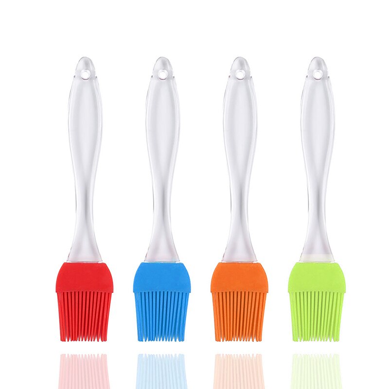 Brosse à Gel de silice haute température, outil de cuisson pour Barbecue, pâtisserie BBQ, badigeonner à l'huile en Silicone, manche en PP, outil de cuisine