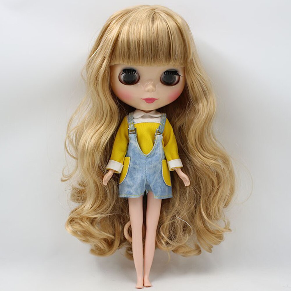 Dbs 1/6 blyth dukke isete dbs ledd kropp klær stropper jumpsuit shorts uformell stil