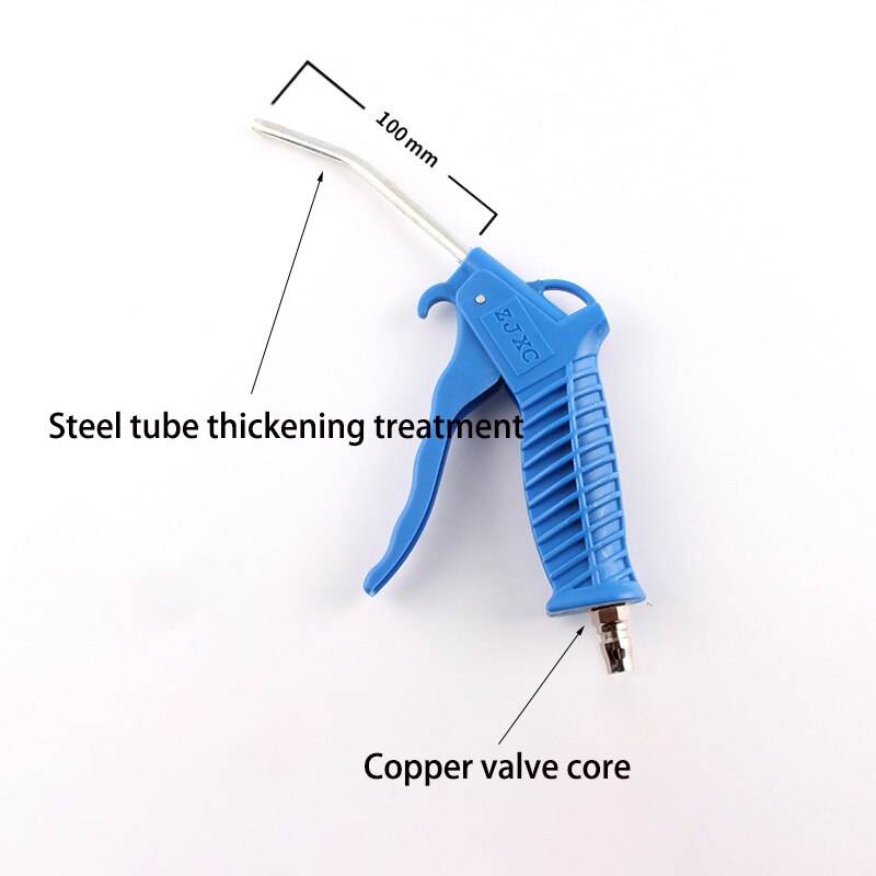 Dust gun pneumatic dust blowing tool powerful air compressor air pump cleaning air gun high pressure air gun: F