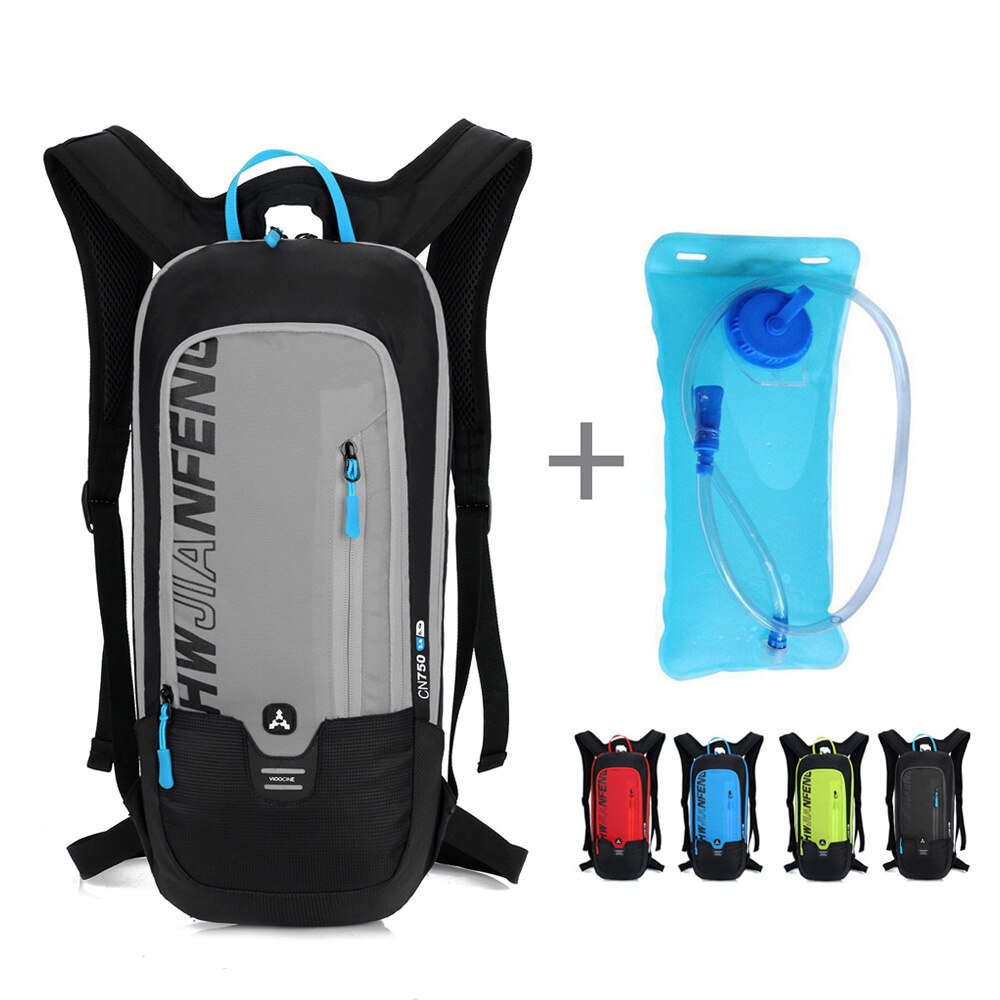 Waterdichte fietsrugzak 6l heren dames mtb mountainbike waterzak nylon fietsen wandelen kamperen hardlopen hydratatie rugzak