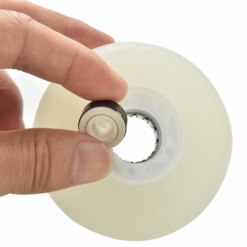 1 sztuk Wholewale 80mm 90A migające światło rolki Inline przesuwne Lampa błyskowa PU rolki kółka robić deskorolki bez łożysk 5 kolorów