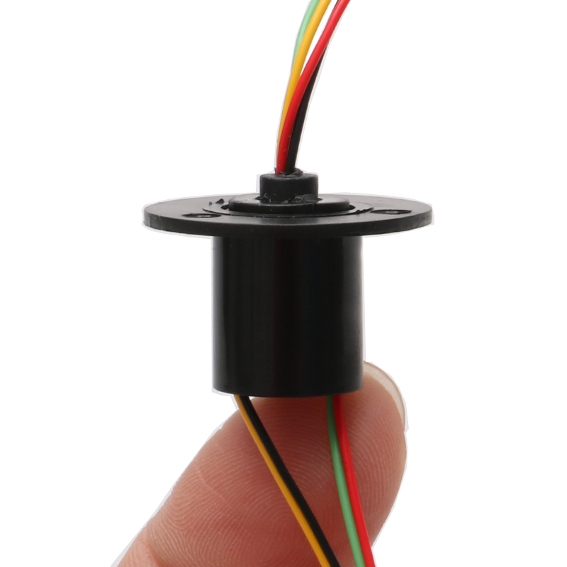 1Stck Mikro Schleifring 2/4/6/8/12/24 Kanal Drähte 2A 12,5mm/15,5mm Drehen Esstisch Schleifring Elektrische Kollektor Ringe gemeinsam
