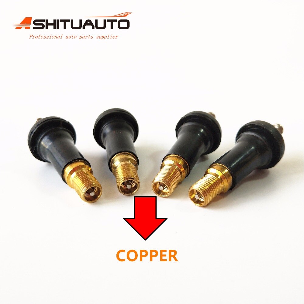 4 Stuks Rubber Snap In Tpms Ventiel Service Kit Voor Buick/Cadillac/Chevrolet 15263240 20008 9L3Z1700A 68058766AA 28194SC000