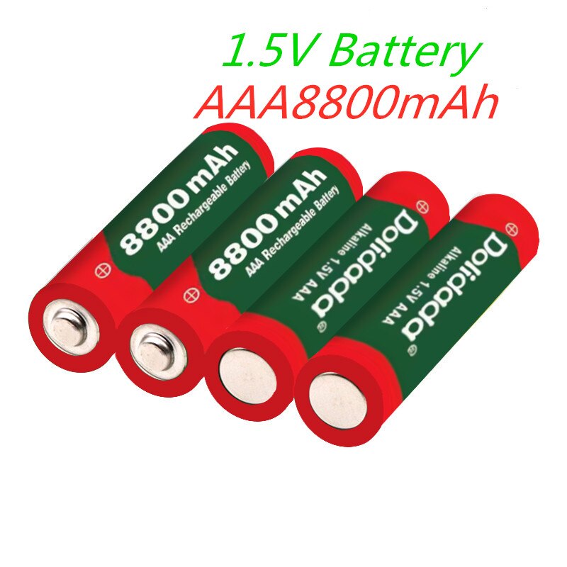 Aaa batteri 8800 mah 1.5v alkaline aaa genopladeligt batteri til fjernbetjening legetøj batteri med høj kapacitet