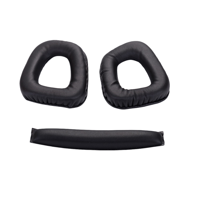 Ersatz-Ohrpolster für Logitech G331, G430, G432, G332, G930, G431 Kopfhörer, Ohrpolster, Headset-Ohrpolster, Ohrmuscheln: Schnee