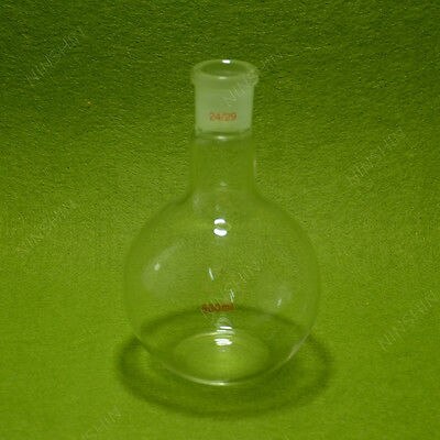 500 ml Kokend Plat Bodem Kolf, zware Muur, met 24/29 Joint