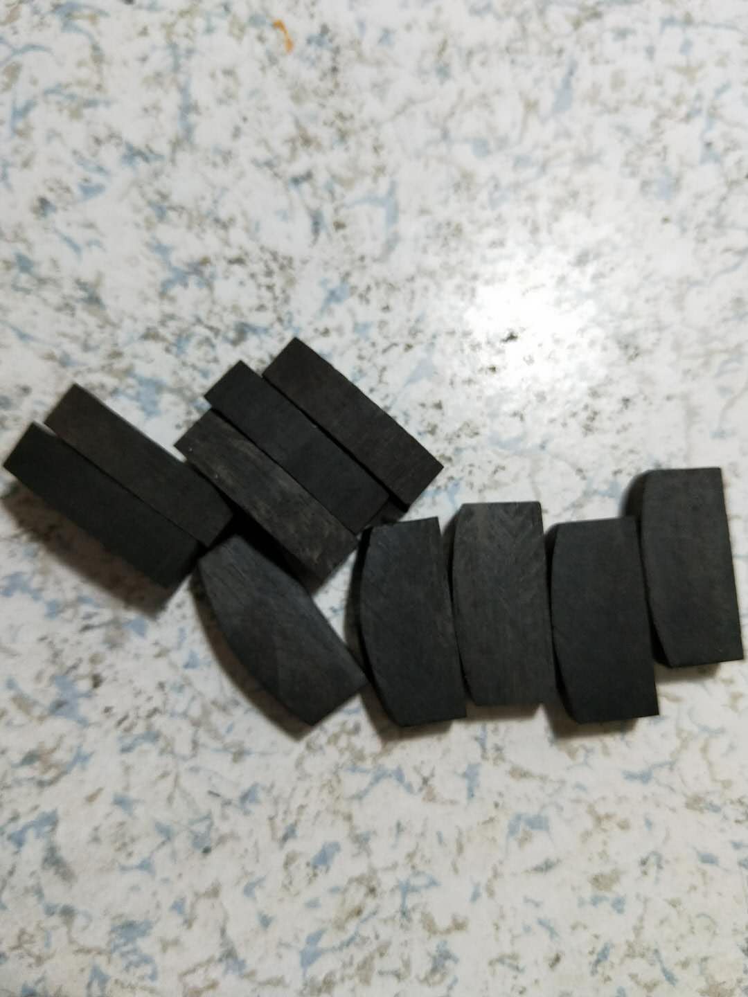 10 Sets Ebony Violin nuts violin parts