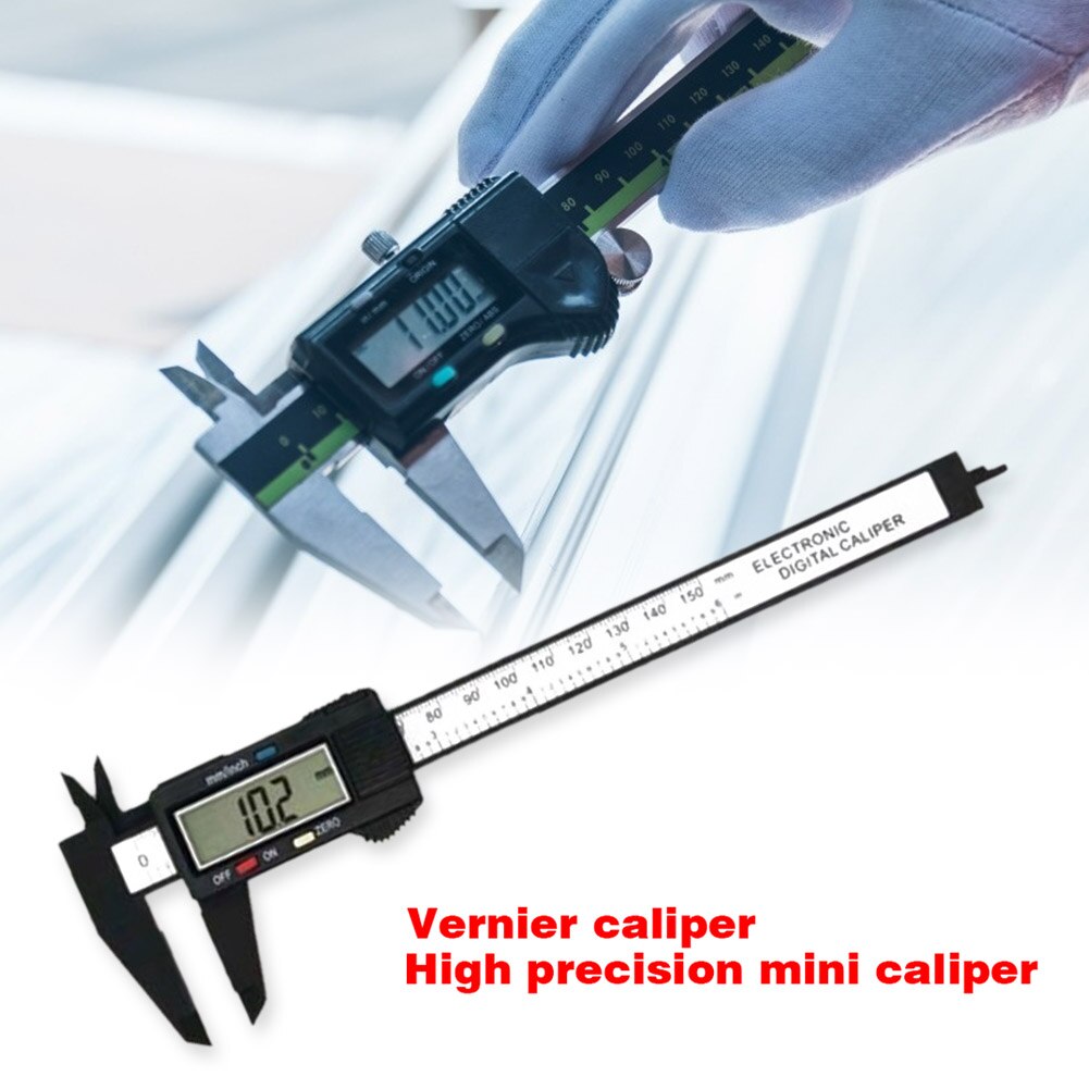 0-150mm Digital Calipers Stainless Steel Electronic Digital Vernier Caliper Metal Micrometer Measuring Tool