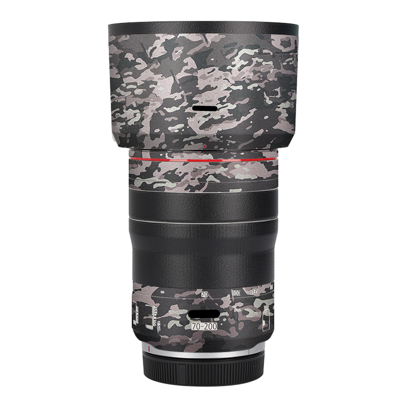 RF70-200 F4/Rf 70200 Lens Vinyl Decal Skin Wrap Cover Voor Canon RF70-200mm F4 L Is Usm Lens Sticker cover Film: Field Camouflage