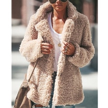Vrouwelijke Jas Vrouwen Winter Jas Mode Pluche Parka Kaki Grijs Zwart Casual Wol Bubble Jas Lady Office Parka Streetwear Pak