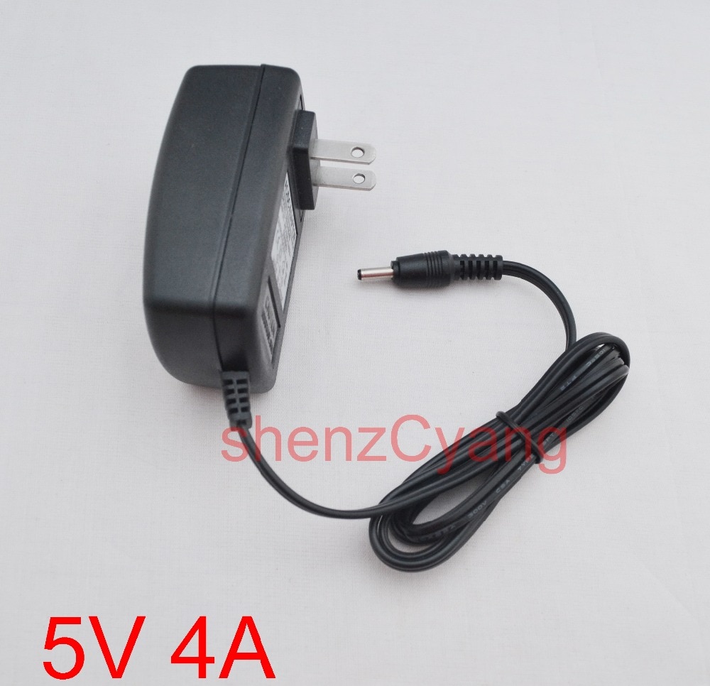 1 stks vervanging 5 v 4a ac-dc adapter oplader us plug dc 3.5mm voor lenovo ideapad 100s-11iby 80r2
