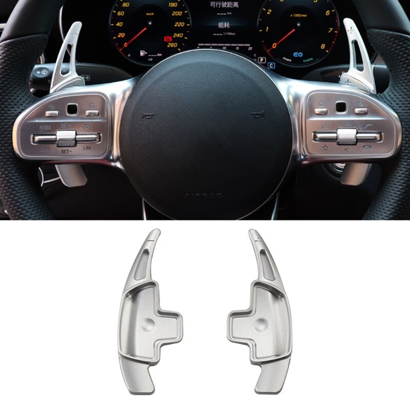 2 stks Auto Shifter Shift Paddle voor Benz A B C E GLE Class W176 W205 2 stks Auto Shifter Shift Paddle voor Benz A B C E GLE Class W176 W205