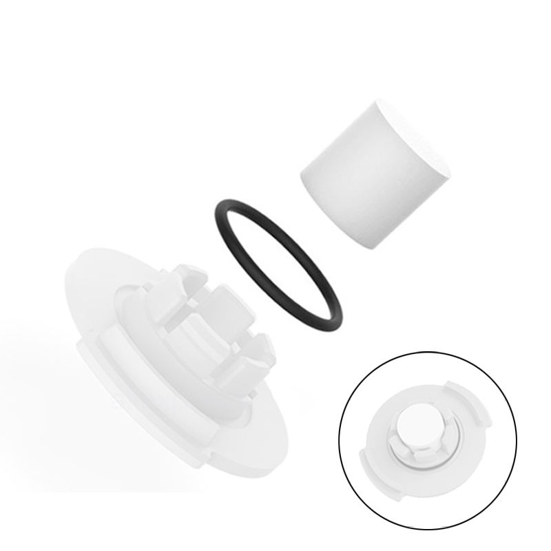 AD-12szt. filtr zbiornika wody dla Xiaomi S50 S51 Roborock robot odkurzacz 2 części zamienne filtry akcesoria