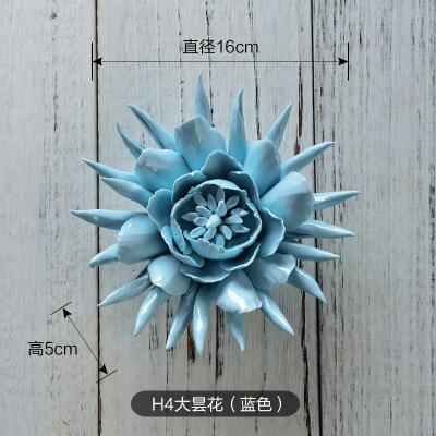 Væg blomsterfad boligindretning vintage håndværk epiphyllum dekorativ porcelæn dekorativ tallerken håndværk værelse dekoration figur: K