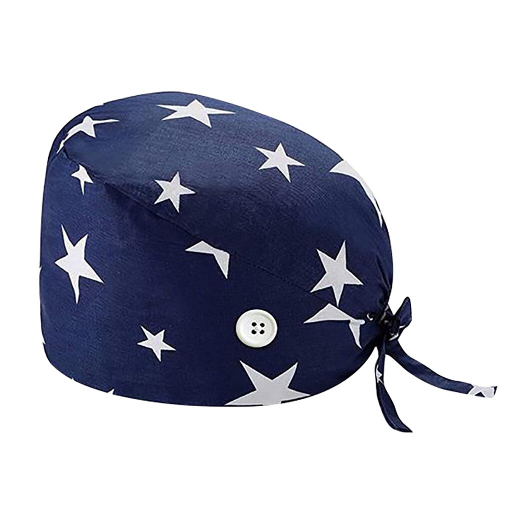 Working cap nurse accessories Solid Print Work Hat Casual Unisex Cap With uniform clinical beautician