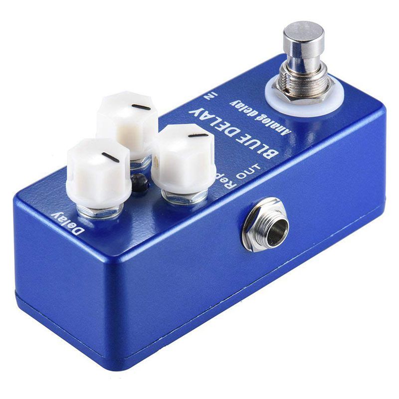 Mosky Deep Blue Delay Mini Guitar Effect Pedal True Bypass