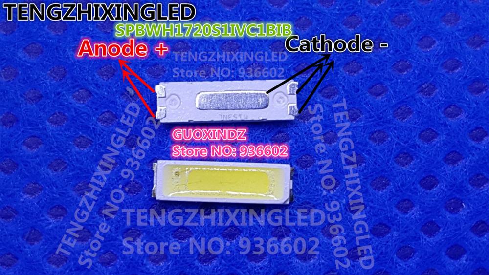 Pour SAMSUNG LED LCD rétro-éclairage TV Application LED rétro-éclairage TT721A 0.5W 3V 7020 blanc froid LED LCD TV rétro-éclairage SPBWH1720S1: SPBWH1720S1IVC1BIB