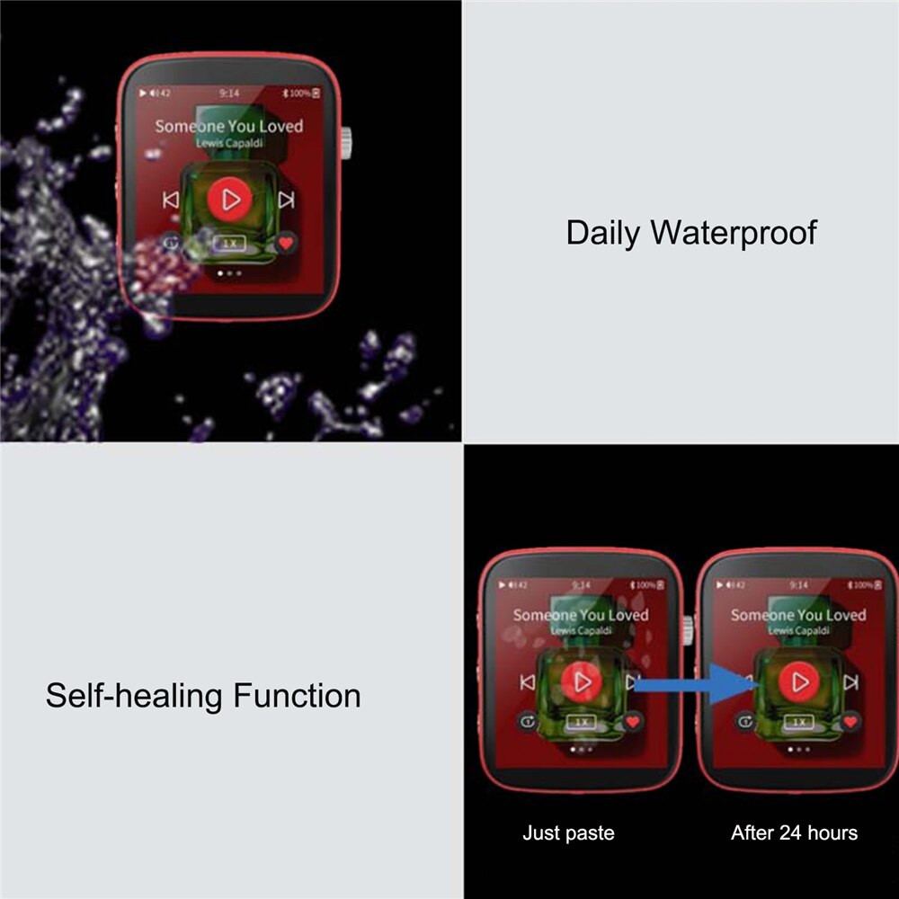 Film étanche protecteur d'écran pour Shanling Q1 lecteur MP3 accessoires HD Hydrogel Film Transparent couverture complète Films