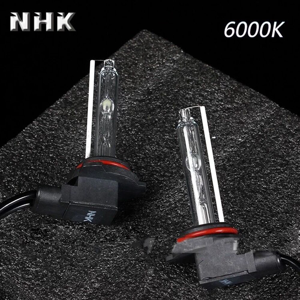 Kit de bombillas de xenón h1 hid para faro de coche, lámpara de 6000k para NHK, encendido rápido, color amarillo, CA de 35W, 2 uds.