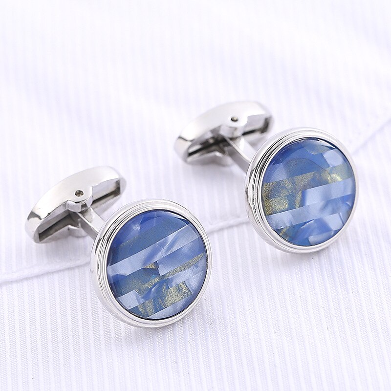 Français chemise boutons de manchette hommes unisexe quotidien Banquet accessoires de mariage boutons classique à la affaires boutons de manchette