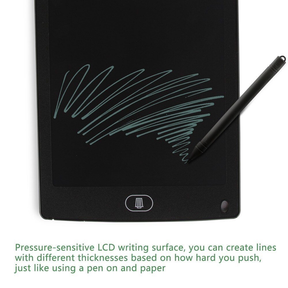 CHUYI 8.5&quot; LCD Drawing Tablet Digital Graphics Handwriting Board Writing Record Notes Touch Pad With Stylus Pen For Kids