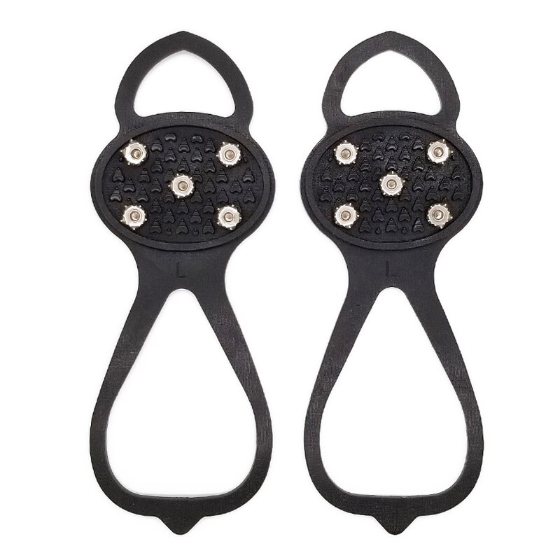 Anti-Slip Siliconen Schoenen Cover Grond Sneeuw Grijpers Spikes Grips Klimmen Stijgijzers XD88