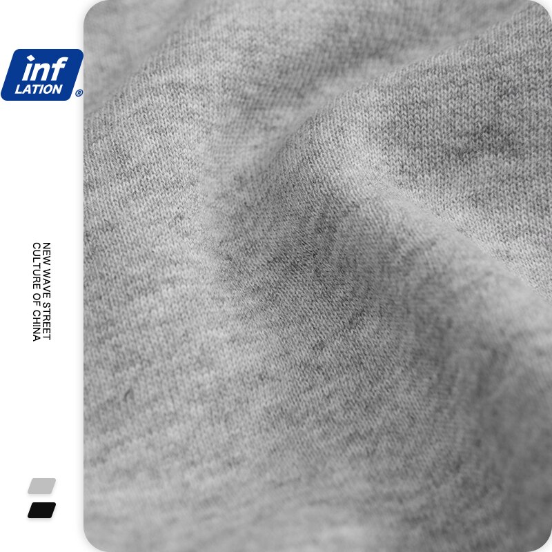 Inflasjon fleece tykk genser til menn толстовка vinter varm høy krage blomsterbroderi genser herre genser 1347w