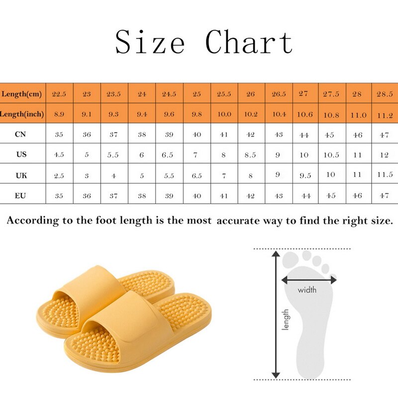 Massage Slippers Indoor Non-Slip Slippers Unisex Solid Zachte Bodem Paar Slippers Thuis Sandalen Mannen Massage Punt