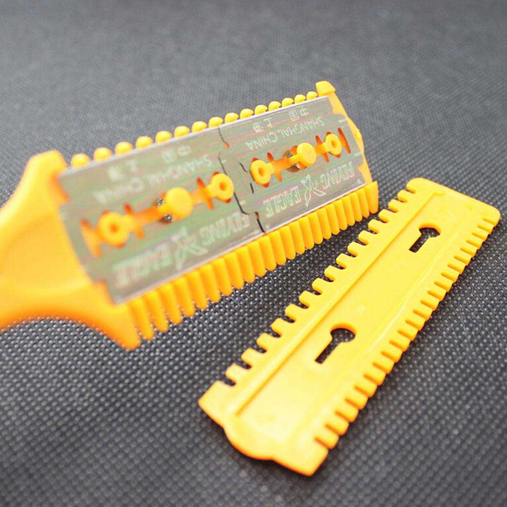 Barber Scissor Hair Cut Styling Razor Magic Blade Comb Hairdressing Tool Kit