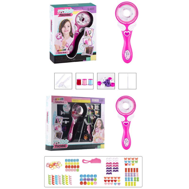 Automatic Hair Braiding Tool Electric Hair Braider Girls DIY Play House Toy Fashionable Hair Styling Twister Maker Kit