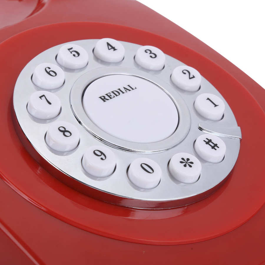 Retro Telephone European Home Landline Old Phones Desktop Corded Fixed Telephone for Home office Hotel landline telephone