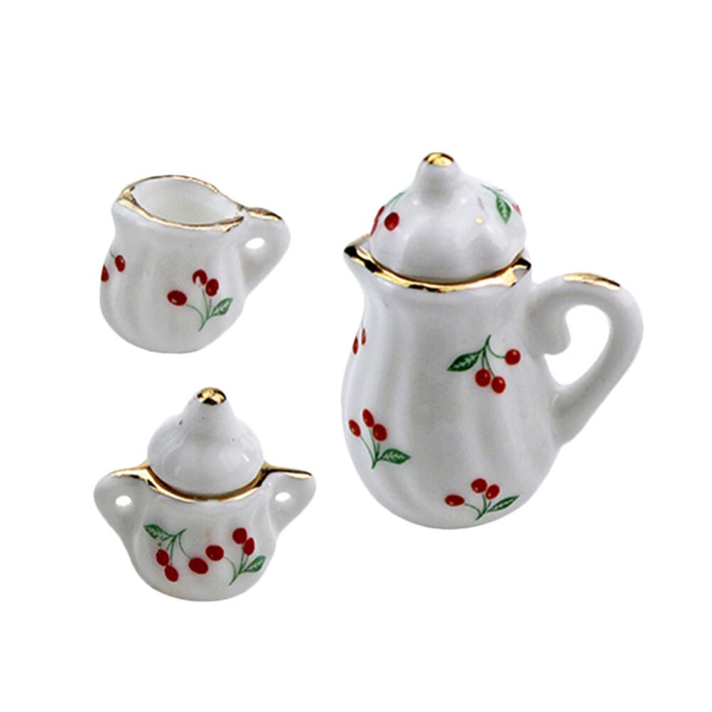 2 Sets Delicate Afternoon Tea Model Fairy House DI... – Grandado