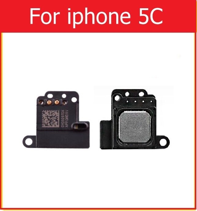 Auricular con altavoz para iPhone 4, 4s, 5, 5s, 5c, SE, 6, 6S, 7, 8 Plus, X, piezas de repuesto para teléfono móvil: For 5C