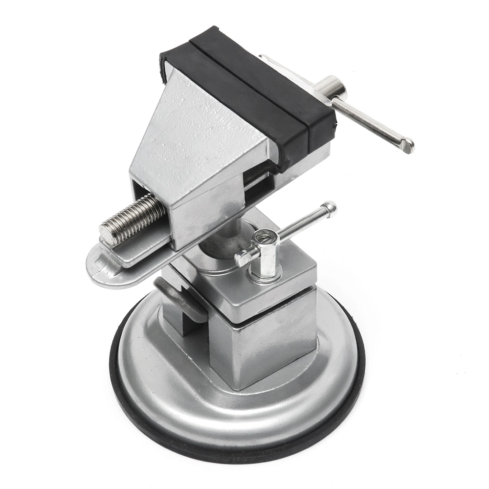 360 Degree Rotary Adjustable Table Vise Fixed Frame Sucker Clamp Adjustable Table Vise Rotatable Alloy Benchs