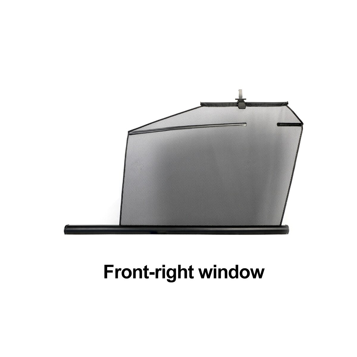 Privacy protection Car Sun shade Auto Car Curtain Side Window Retractable Anti-UV Telescopic Foldable Car Sun Shade: Front Right