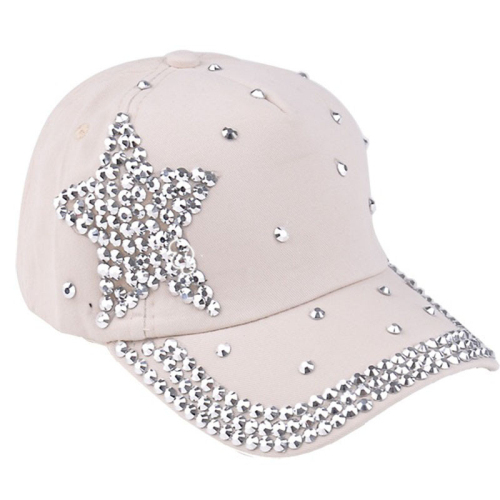 JAYCOSIN 5 Colors Children Kids Baseball Cap Rhinestone Star Shaped Boy Girls Snapback Hat Summer: D