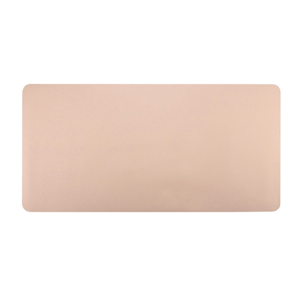 1PC Große Maus Pad 600x300x2mm Schreibtisch Matte Für Computer PC Locking Rand Büro Gaming gamer Teppich Maus Leder Große Schreibtisch pad: Apricot