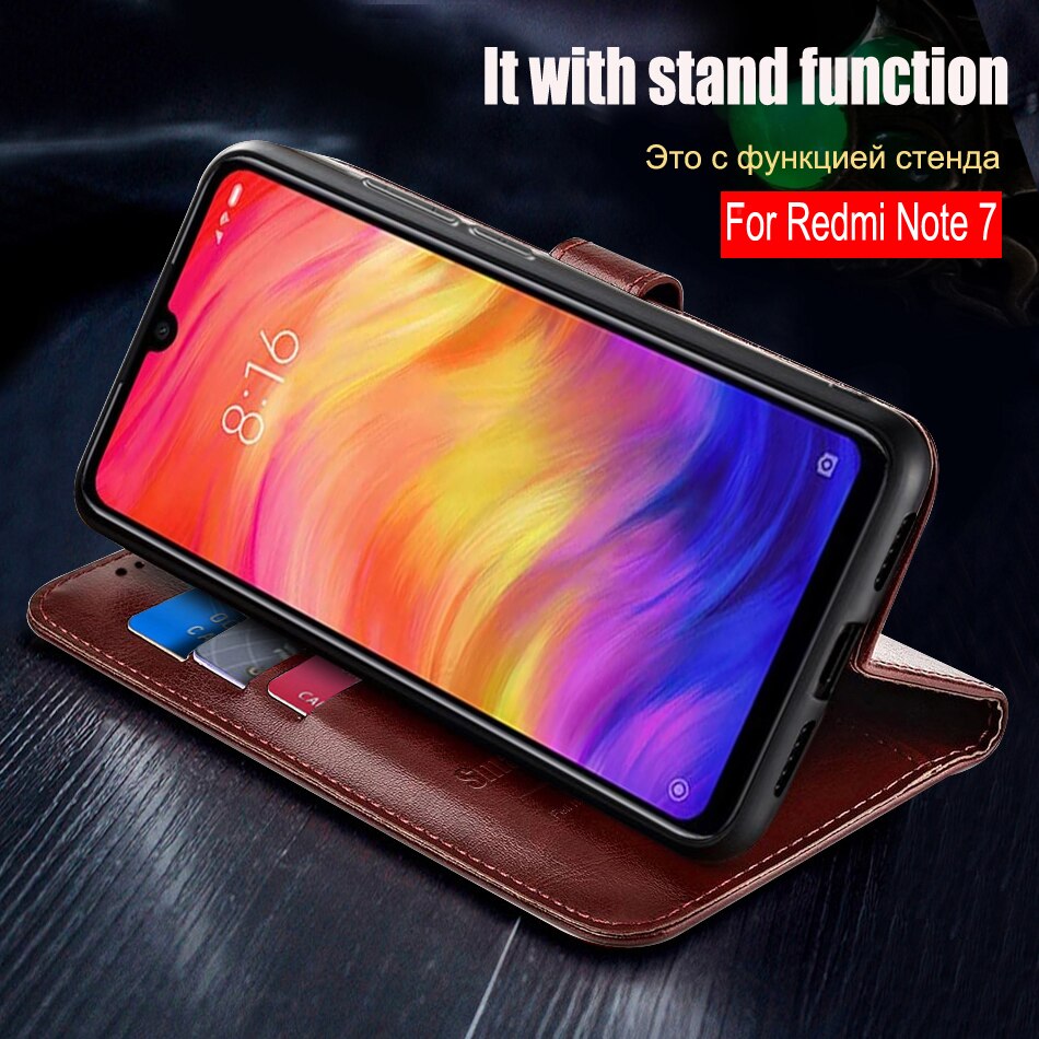 Capa de silicone para xiaomi redmi nota 7 caso de silicone de couro da aleta para xiaomi redmi nota 7 note7 capa de telefone abundante coque