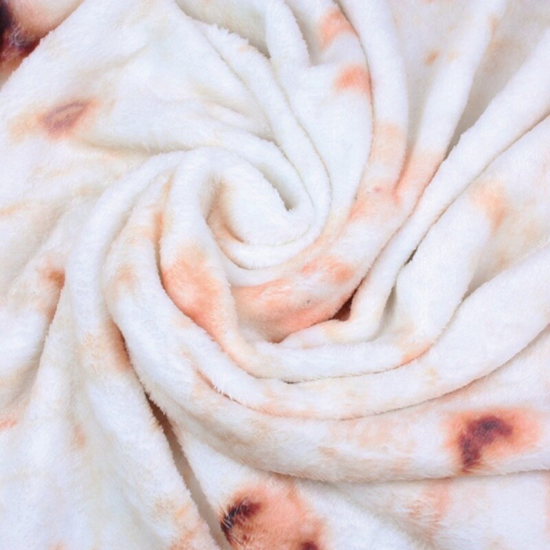 Mikrofeinen Burrit Decke Realistische Lebensmittel Taco Burrito Tortilla Decke Weichen Vlies Warme Sofa Reise Decke Flanell Plüsch Ru