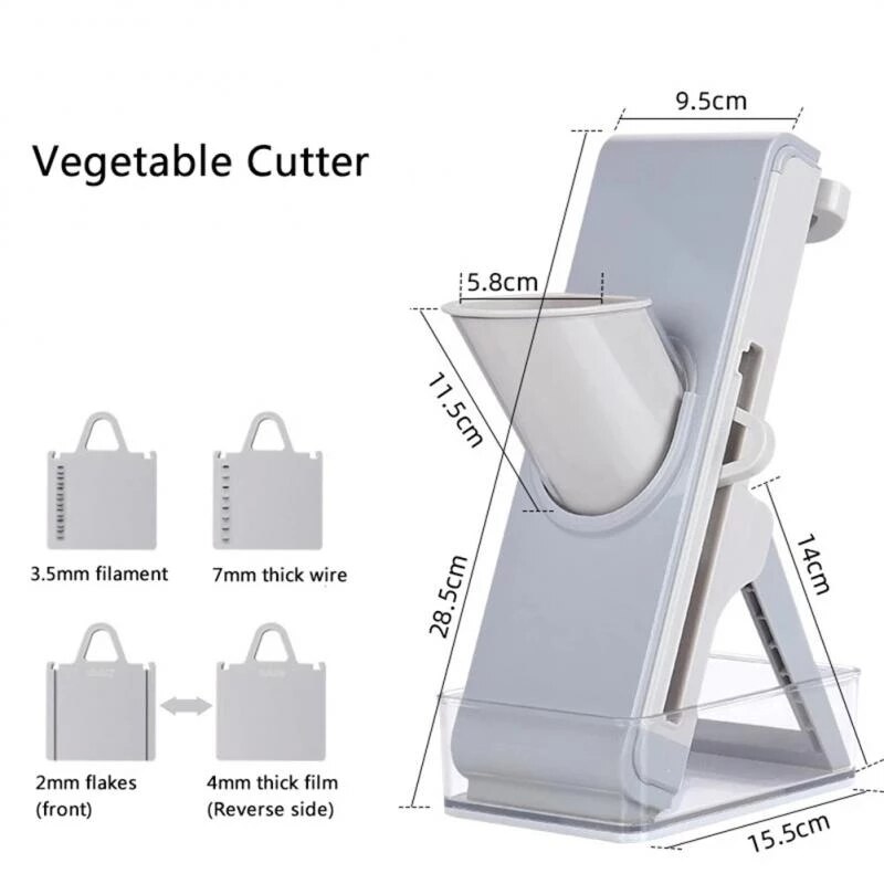 Neue Haushalts Fleisch Cutter Manuelle Einstellbare Schneidemaschine Gemüse Schneiden Artefakt Aktenvernichter Hobel Multifunktionale Gemüse Cutter