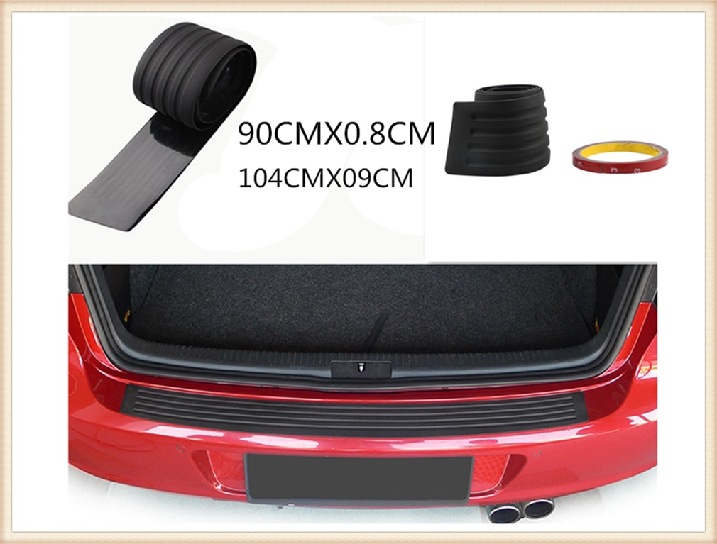 Universele Kofferbak Bescherming Strip Bumper Anti-Collision Rubber Voor Toyota Corolla Aygo Avalon Auris Yaris Tundra Tacoma RAV4