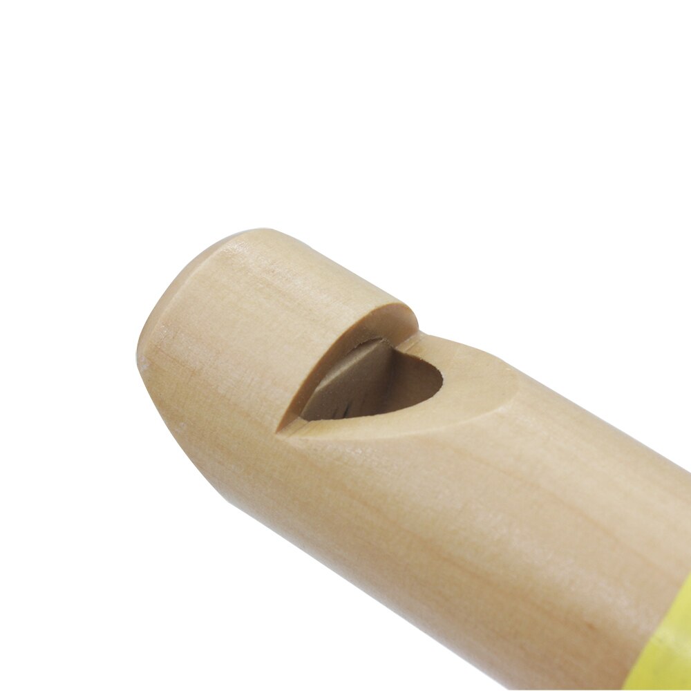 Push & Pull Wooden Fipple Flute Whistle Musical Instrument Toy for Kids Children Christmas