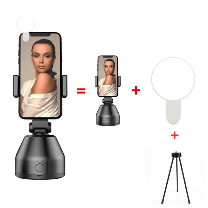 Smartphone Gimbal Stabilisator Auto Tracking Telefoon Houder 360 Rotatie Auto Gezicht Tracking Selfie Stick Compatibel Met Alle Telefoons: 07