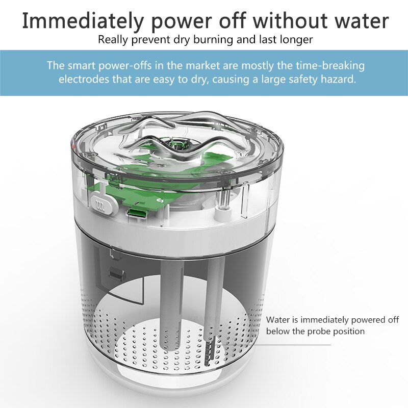 KBAYBO 500ML desktop air humidifier ultrasonic aromatherapy essential oil diffuser portable aromatic sprayer home office