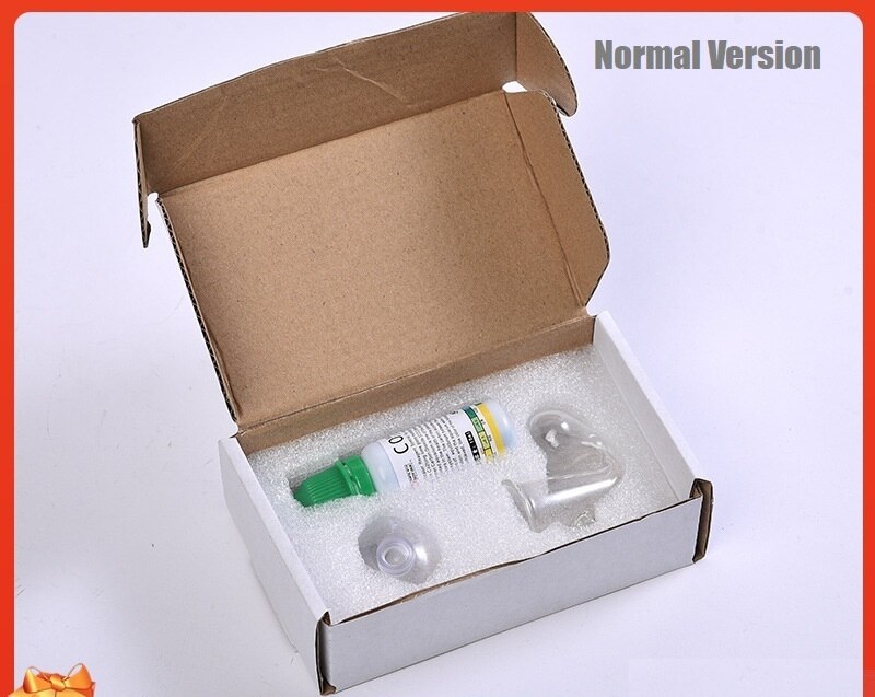Moniteur de CO2 de Style ADA VIV pour Aquarium, détecteur de dioxyde de carbone à long terme, moniteur de liquide 15ml, Kit de test à suspendre pour plante de poisson: Normal with liquild