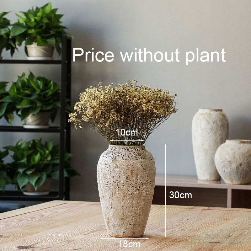 Creative Home Decor Hand Painted Ceramics Classical Flower Vase Livingroom Desktop Tea Ceremony Decoration 89093