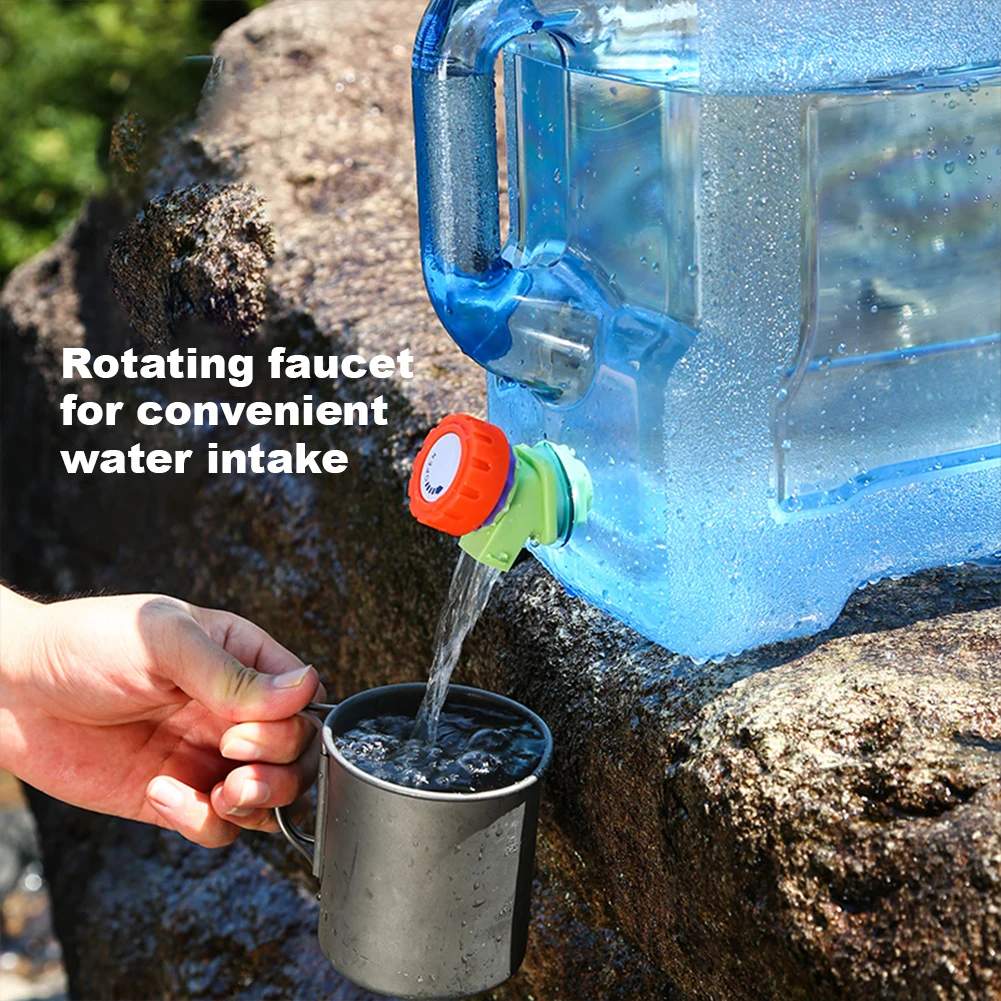 15/18/19/20/22/24/25L Auto Wateremmer Grote Capaciteit Drinkwater Emmer met Kraan Draagbare Auto Water Emmer Rijden Pure