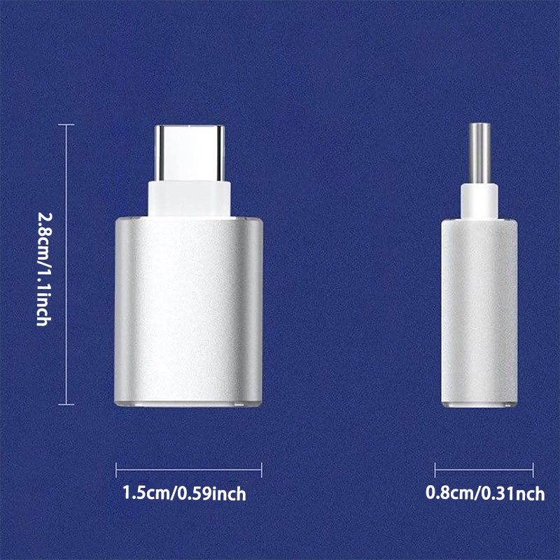 Adapter USB C, konwerter USB C na USB 3.0 typu C męski na USB A żeński złącze wtykowe OTG dla Mac Book iPad iPho