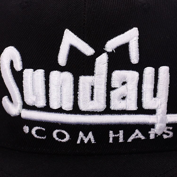 Katoen Zondag Week Brief Borduurwerk Baseball Cap Stiksels Trend Hip-Hop Hoed Heren Hip Hop Caps Dansen Hoeden Voor mannen Vrouwen